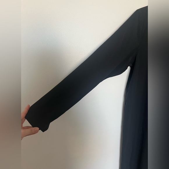 Athleta Urbanite black dress midi button down - Picture 11 of 11